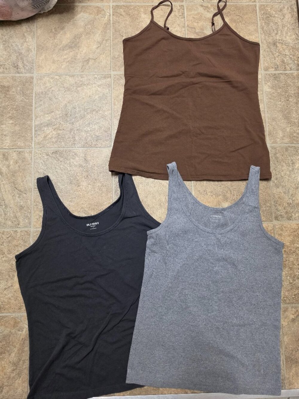 Women's Old Navy Tank tops, different styles, 3 pieces